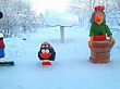 С 28 декабря началось голосование в рамках районного конкурса снежных скульптур